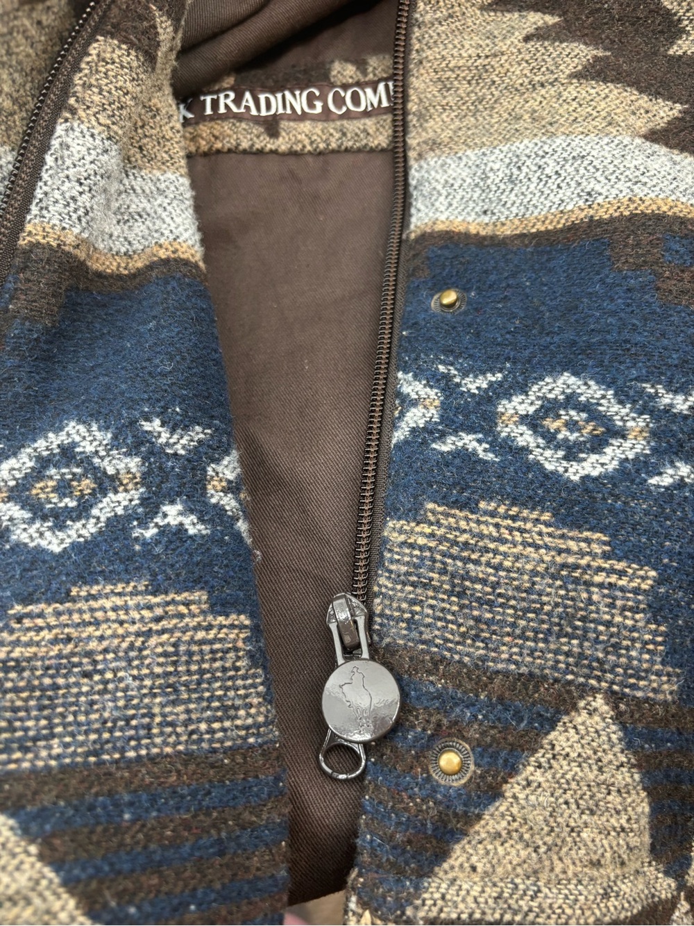 Outback Trading Company XL Western Southwestern Gorpcore Hooded Jacket - Picture 7 of 12